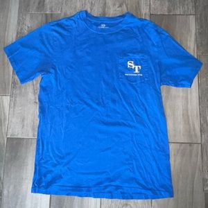 Blue Southern Tide, slightly worn, size medium